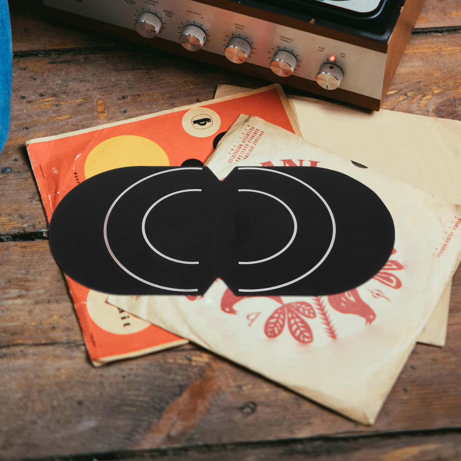Vinyl Record Cleaner - 2 gants en vinyle pour nettoyer