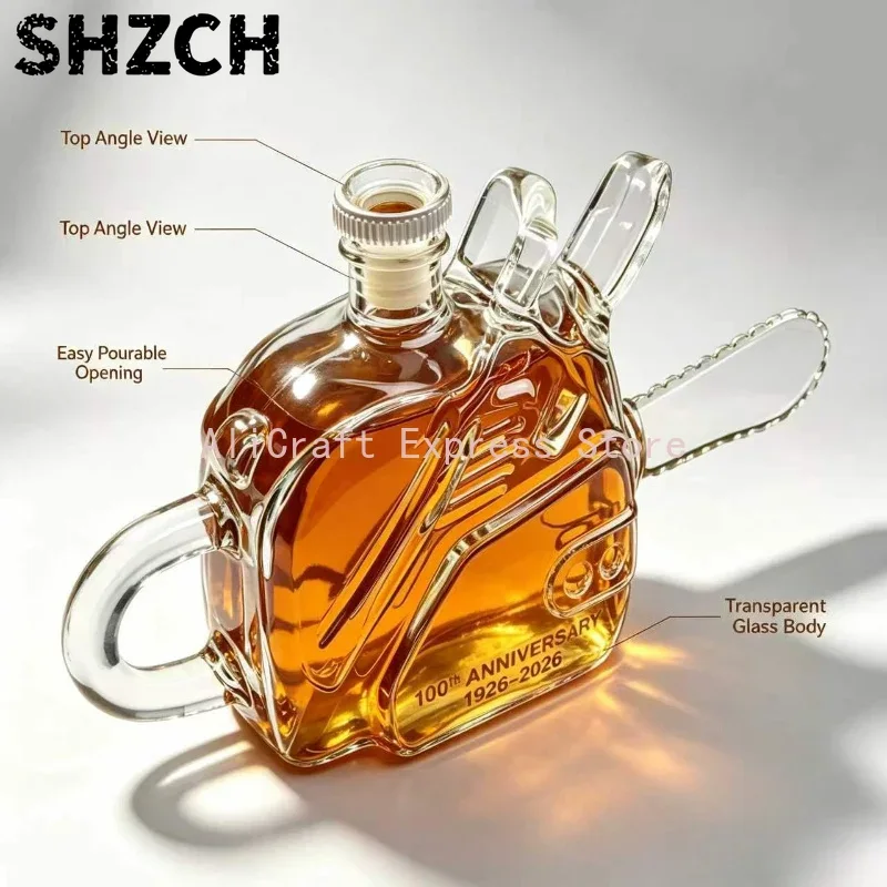 Carafe en verre vintage en for - Vintage Collectible Bottles avis et prix