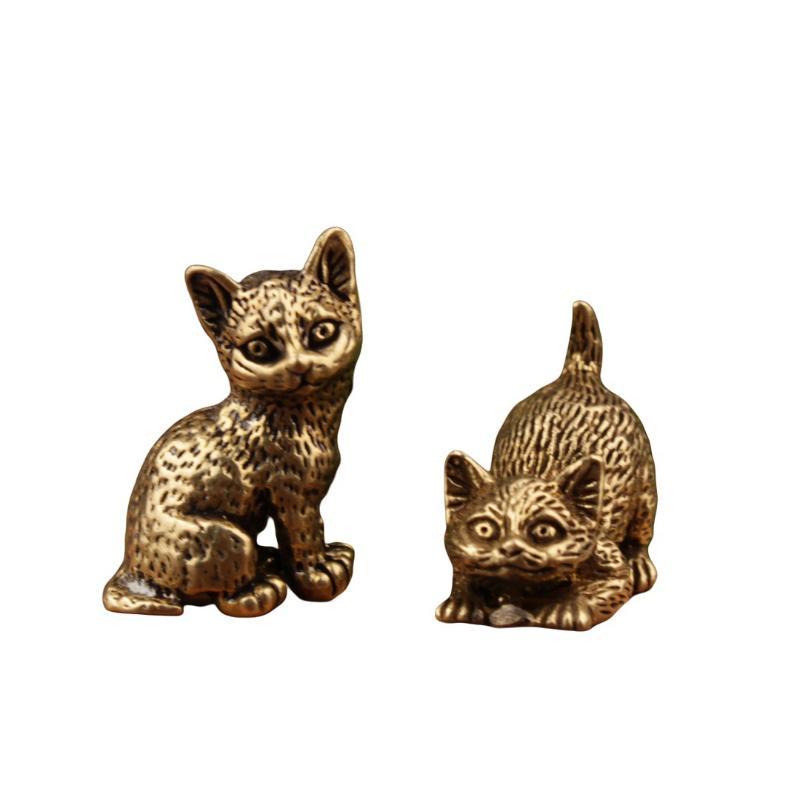 Petite figurine de chat en lai - Vintage Collectibles Store avis et prix