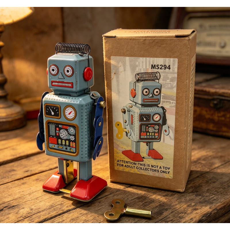 Robot à remontage manuel en ét - Vintage Collectibles Store avis et prix